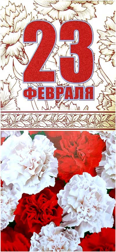 С 23 февраля 2019